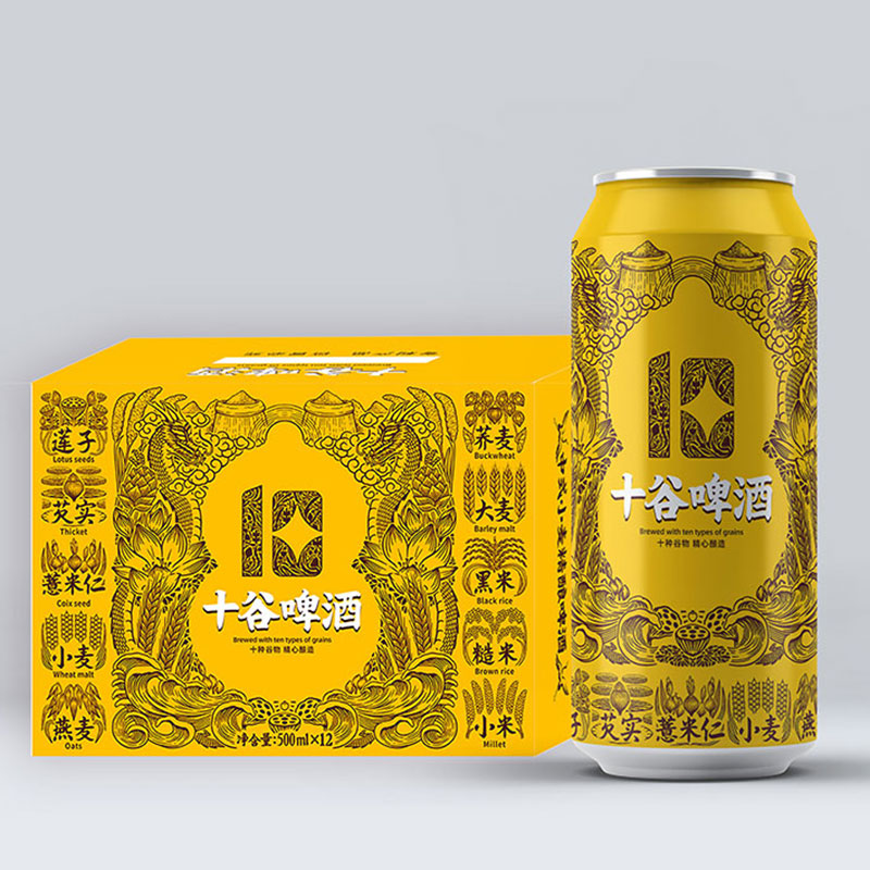 十谷啤酒福祿新罐500ml